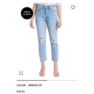 NWT Levi’s Wedgie Straight Jeans - 8xShort / 29